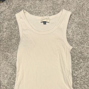Soft Cream Tank Top